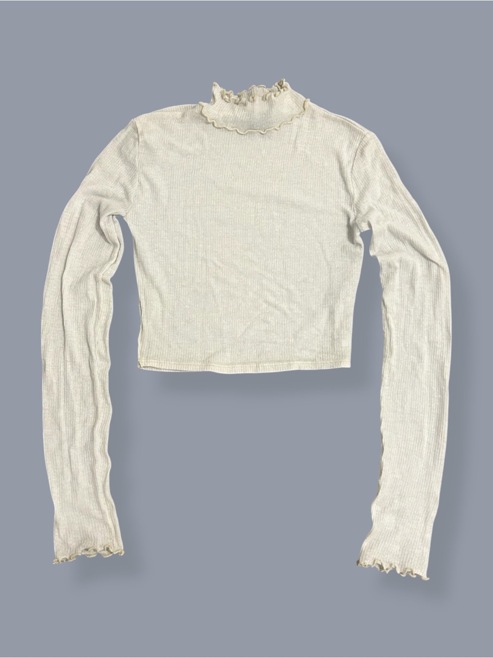 Out From Under Everyday Turtleneck Cropped Top.